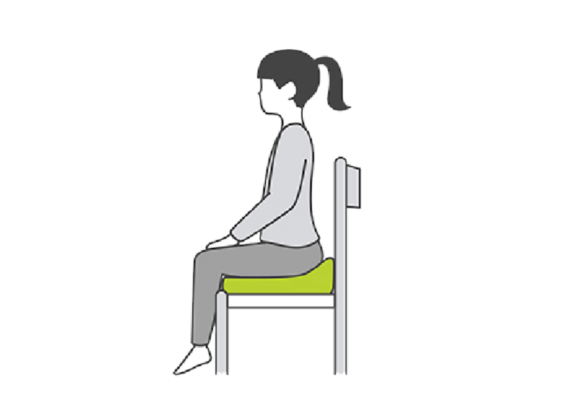 無理せず自然と正しい姿勢